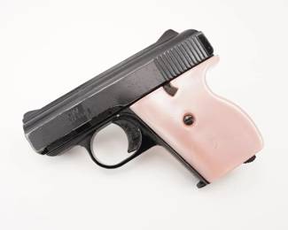 Make: Lorcin
Model: L25
Caliber: .25 Auto
Action: Semi
Barrel: 2.5
Bore: Shiny
Serial # 107082
Condition: Good
This Lorcin L25 .25 Auto is a compact, reliable semi-automatic pistol, ideal for concealed carry or as a backup firearm. Featuring a 2.5-inch barrel and a lightweight design, it’s easy to handle and discreet to carry. The firearm is chambered in .25 ACP and offers a 6-round capacity. With its simple, straightforward operation, the Lorcin L25 is a great choice for personal protection. Comes with one magazine. Please see the photos.