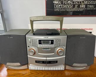 Sony vintage boombox