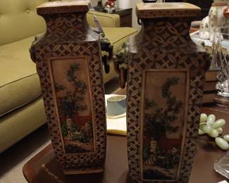 Antique oriental vases
