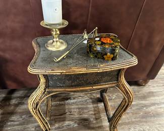 Small Rattan table, Decor