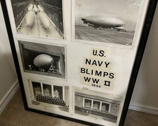 U.S. Navy Blimp Art
