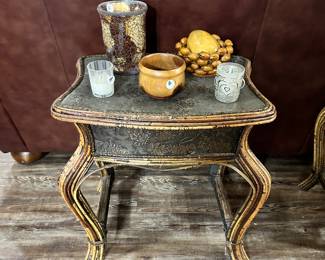 Small Rattan Table, Decor