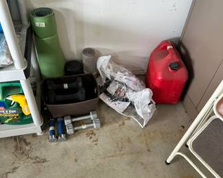 Weights, Gas Can