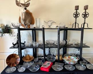 Crystal, Serving Pieces, Candlesticks