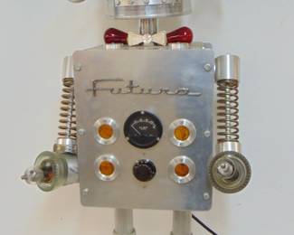 Gus Constantine robot sculpture