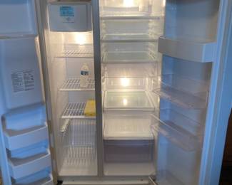 Side-by-side Fridge and Freezer