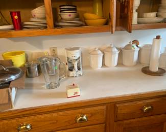 A variety of household kitchen stuff