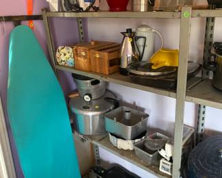 Ironing board and miscellaneous