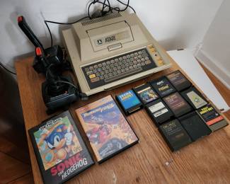 Atari 400 and games