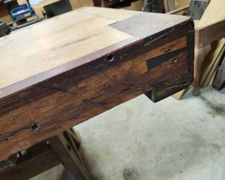 Old Woodworker bench taken from the old piano factory years ago