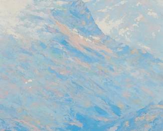 1161
Jules Dahlager
1884-1952
Alaskan landscape, 1926
Oil on board
Signed and dated lower right: Jules / 1926
Sight: 9.75" H x 7.75" W
Estimate: $500 - $700