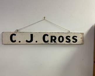 WOOD SIGN