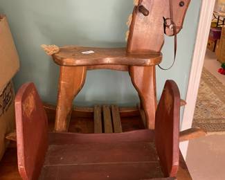 ROCKING HORSE/CRIB