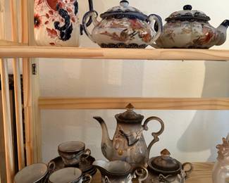 Japanese dragonware tea seat