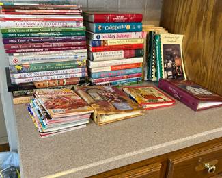 LOTS OF COOKBOOKS