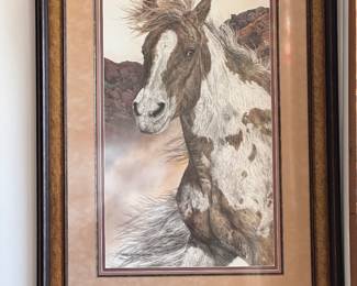 Judy Larson Horse Print