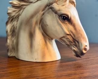 Vtg Napcoware Horse Head Planter
