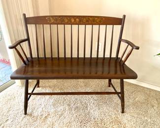 Vintage Hitchcock Bench