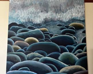 Large painting by Daniel Rocz