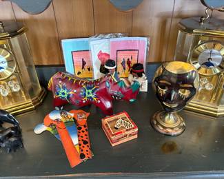 African Artisan & Brass Collectibles 