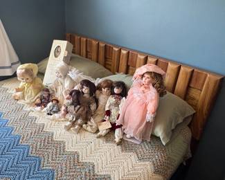 Porcelain & Bisque Doll Collection 
