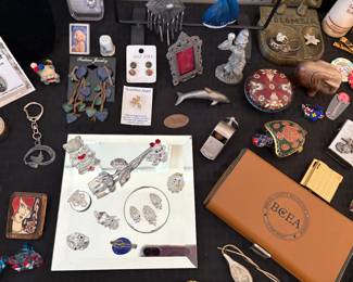 Pewter & Crystal Collectibles 