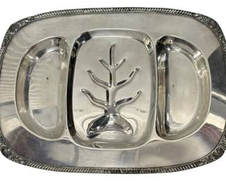 Rogers Silver Co. Turkey Platter