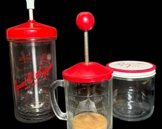 Vintage Kitchen Glassware