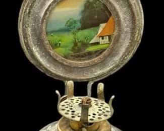 Mini Oil Lamp with Heat Shield