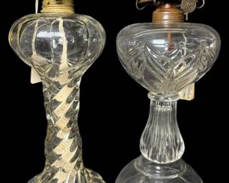 Glass Oil Lamps