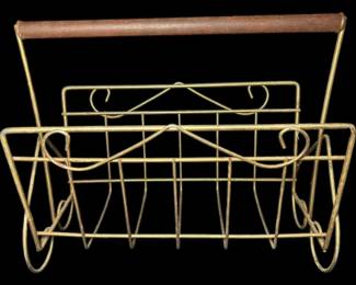 Vintage Magazine Rack