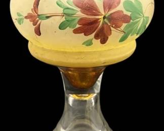 Handpainted Oil Lamp