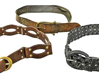 Ladies Leather Belts SM