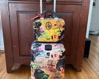 Funky luggage set