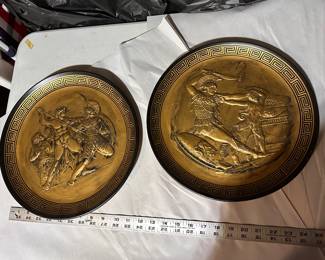 2 Greek Plates $32.00