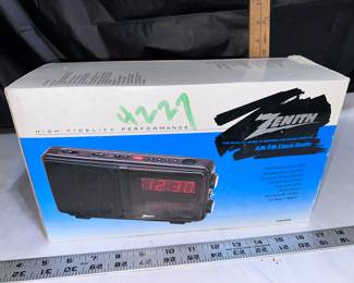 Zenith Clock Radio $6.00