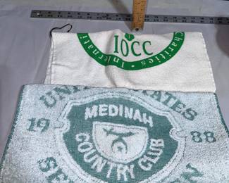 2 Golf Towels $12.00