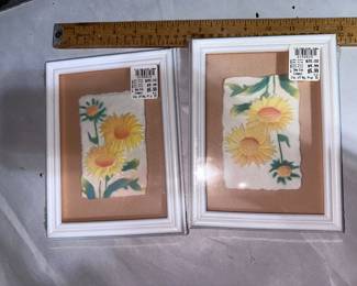 3 Sunflower Pictures $5.00