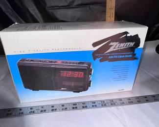 Zenith Clock Radio $6.00