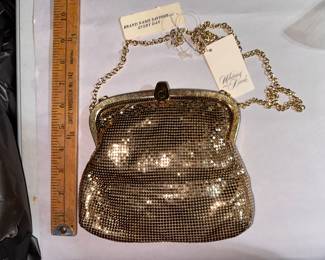 Whiting and Davis Silver Purse $12.00
