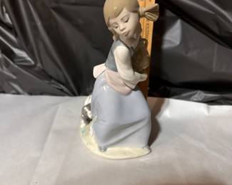 Lladro Girl with Dog $15.00