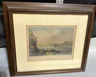 WH Bartlett Watercolor $55.00