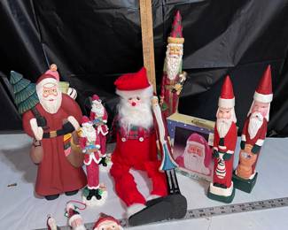 All Santas Shown $12.00