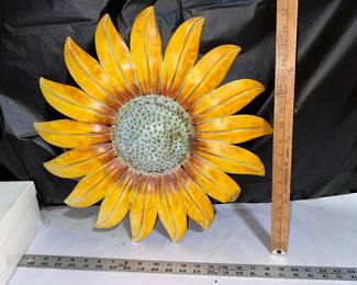 Hanging Metal Sunflower $6.00