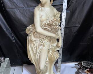 Minton 32" Statue, has a crack on the bottom $200.00