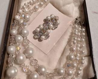 Necklace and Clip-on Earrings $6.00