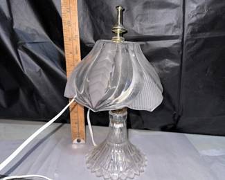 Heritage Romance Glass Lamp $12.00