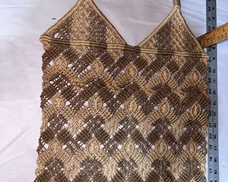 Beige and Brown Purse $6.00