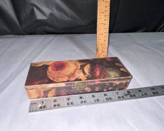 Floral Wood Box $6.00