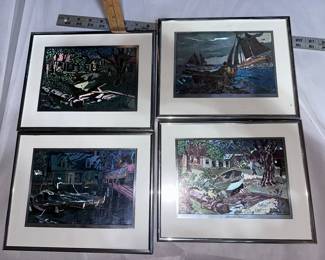 4 Framed Prints $12.00